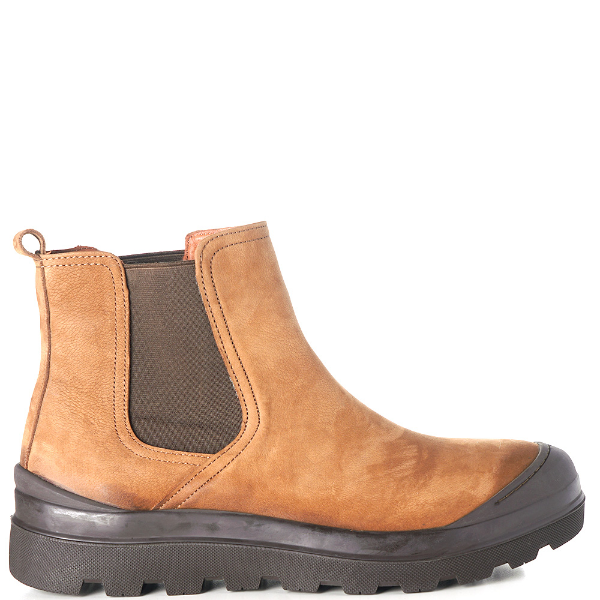 Tan Sporty nubuck chelsea boots